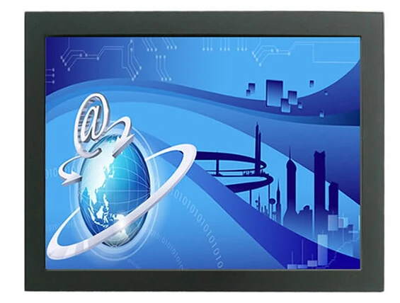 Lcd open frame touch monitor top quality,17 inch lcd open frame touch monitor with 5 Wire Resistive touch screen display