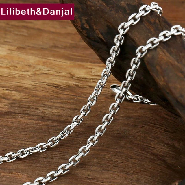 925 Sterling Silver Mens Necklace Pendant 925 Sterling Silver Necklaces Men Women Necklaces Aliexpress