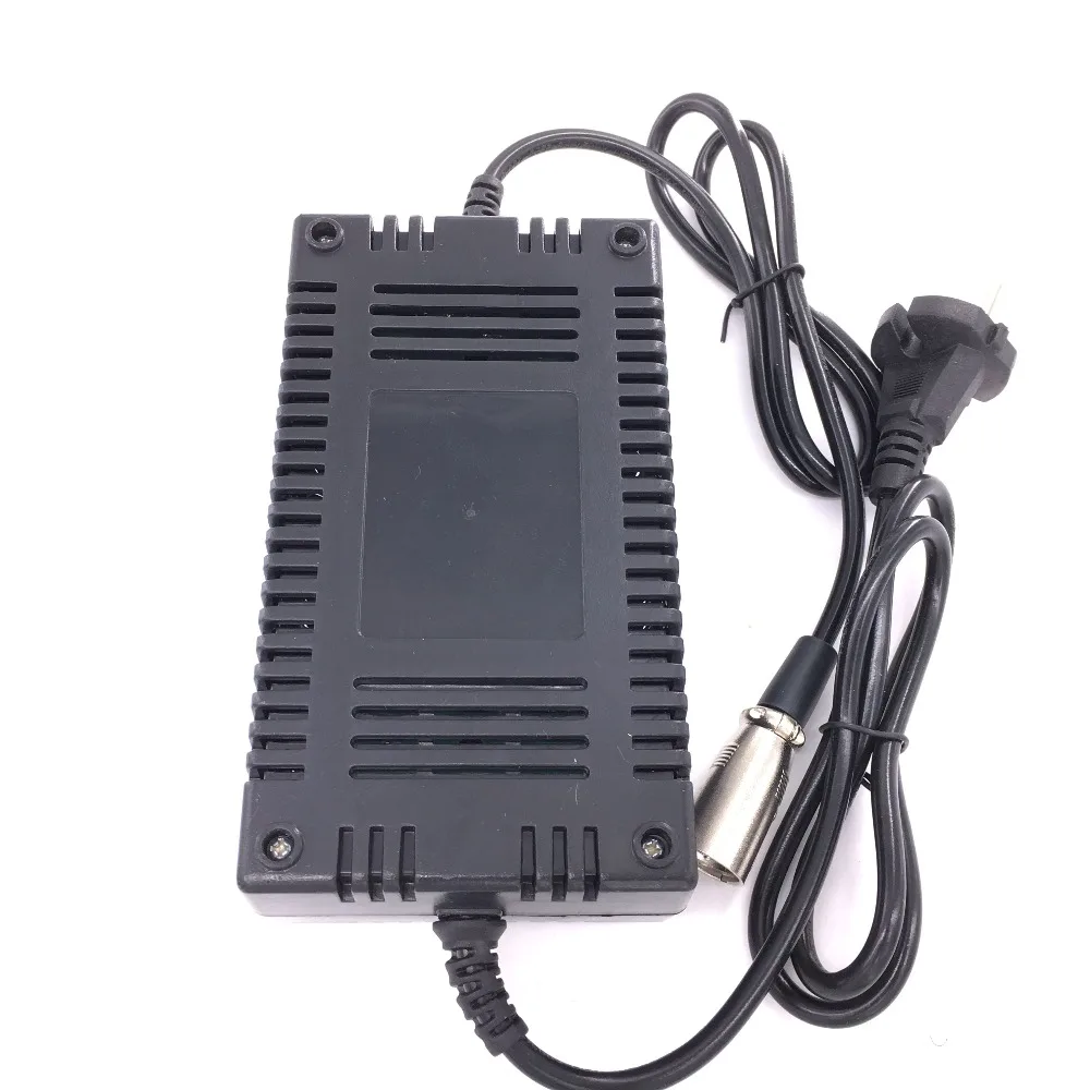 36V 1.8A Lead Acid Battery Charger Automatic Electric Car Charge Adapter With XLR Canon Male Output AC 90-220V EU Plug