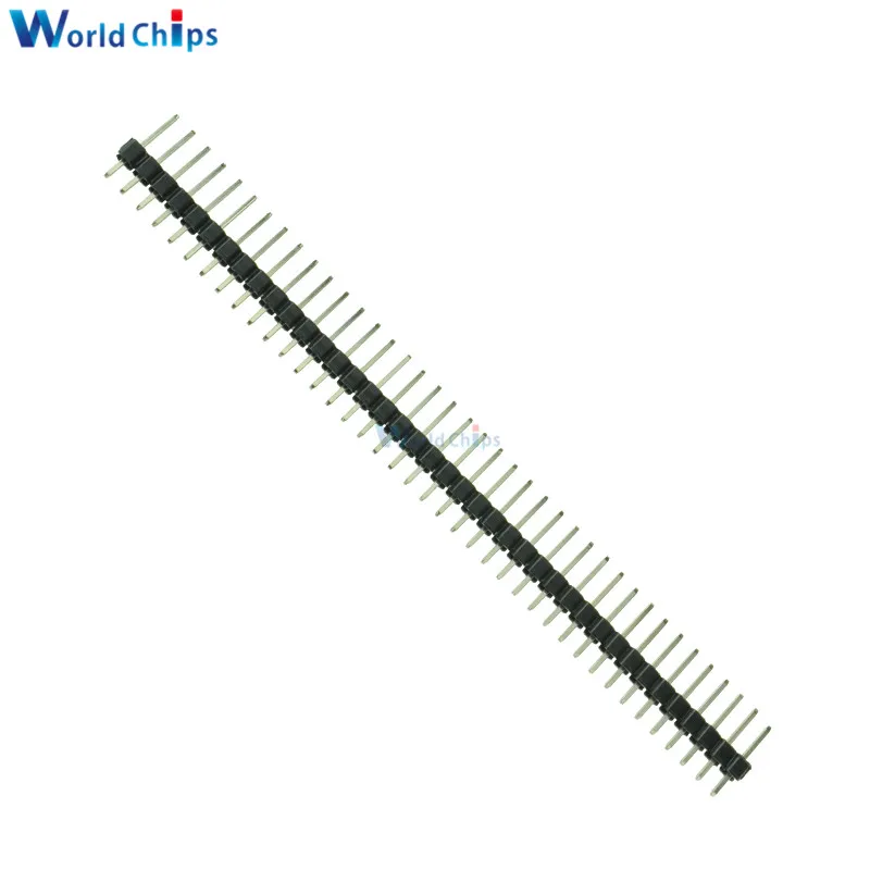 10PCS 40Pin 2.54mm Single Row Straight Male Pin Header Strip PBC For Arduino