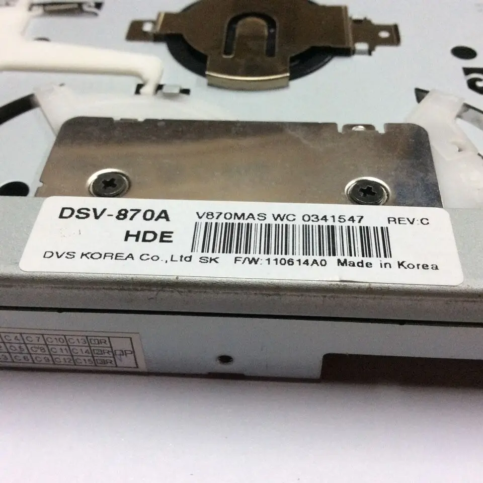 BYD G6  Korea DVS DSV-870A DSV-870 DVD Mechanism for Hyundai Tucson Hyundai Santafe Car DVD Navigation  Car Audio RAE3370 Laser