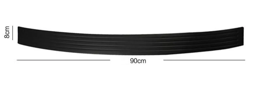 Car Rear Guard bumper rubber scuff trim For Infiniti FX35 FX37 EX25 G37 G35 G25 Q50 QX50 EX37 FX45 G20