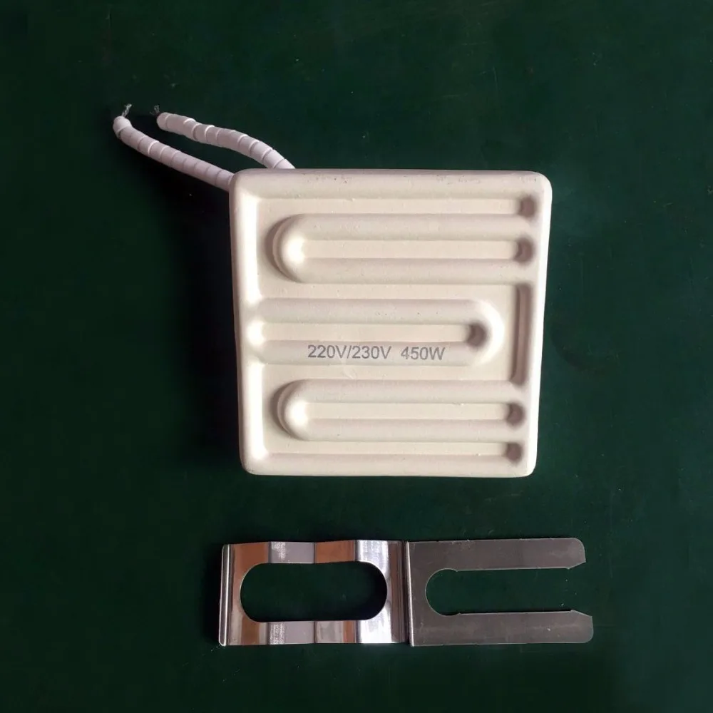 Free shipping !! 80*80mm 450W Infrared Top Ceramic Heater Heating Plate For BGA Station IR6000 IR6500 IR-PRO-SC