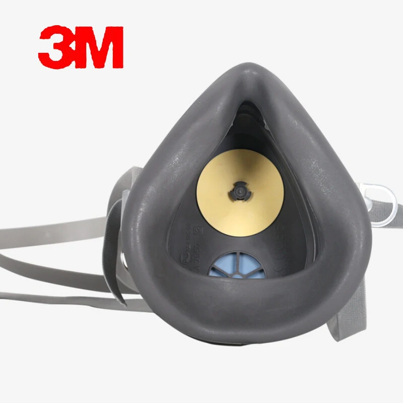 3M 3200+10pc3701CN Filter cotton Half Face GAS Mask Respirator Safety Protective Face Mask Anti Dust  Anti Organic Vapors