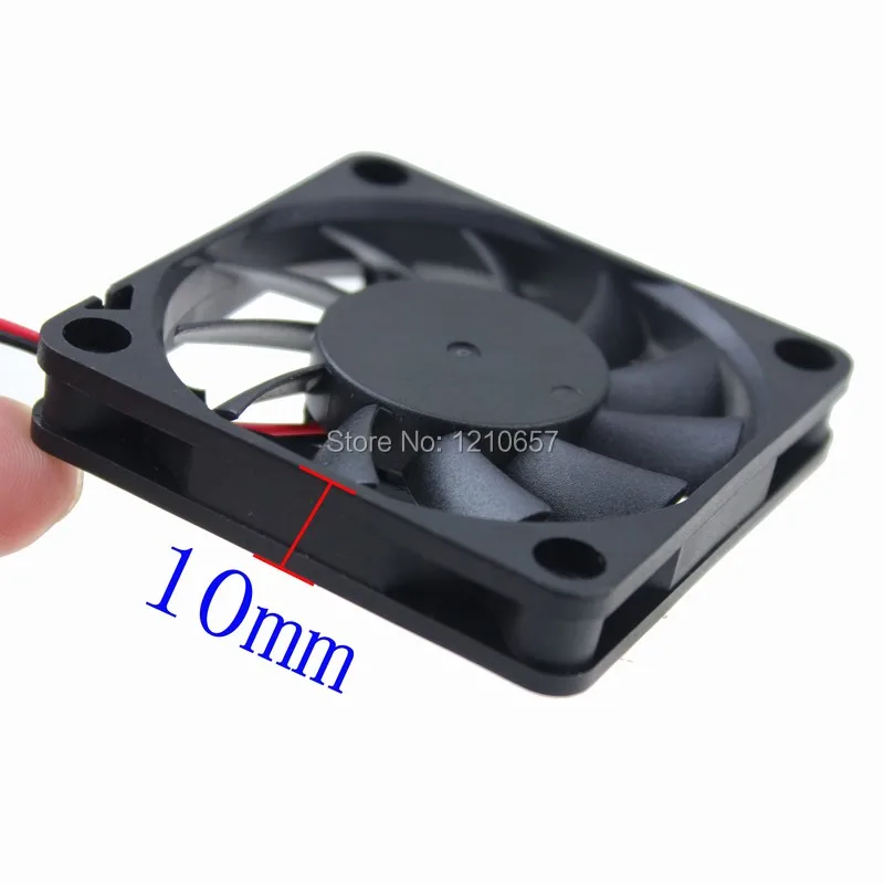 5 PCS LOT DC 5V 2Pin 2510 Connector Motor 6010 60mm 60*60*10mm 6cm Computer Case Cooling Fan