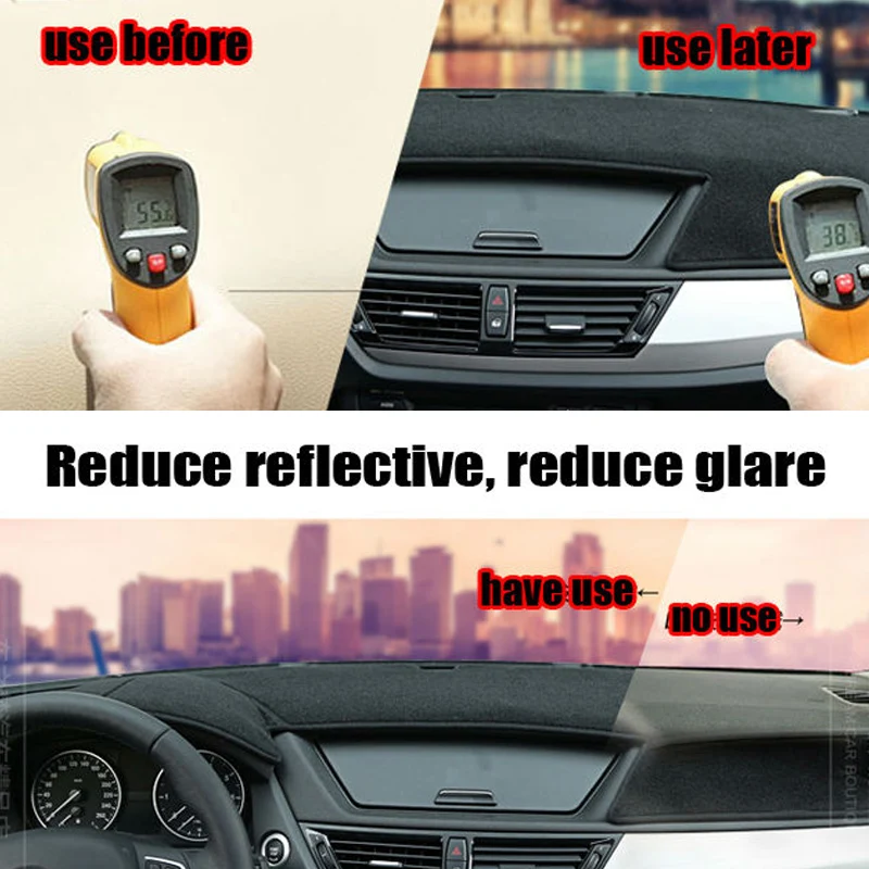 RKAC Dashboard Pad For Suzuki Swift 2018-2019   Dash Mat Sun Shade Dash Board Cover Auto Accessories Right hand drive
