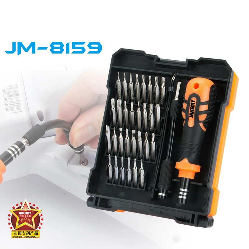 JAKEMY Precision Screwdriver Set Professional Repair Hand Tools Kit For Mobile Phone Laptop Computer DIY Repair Ferramentas