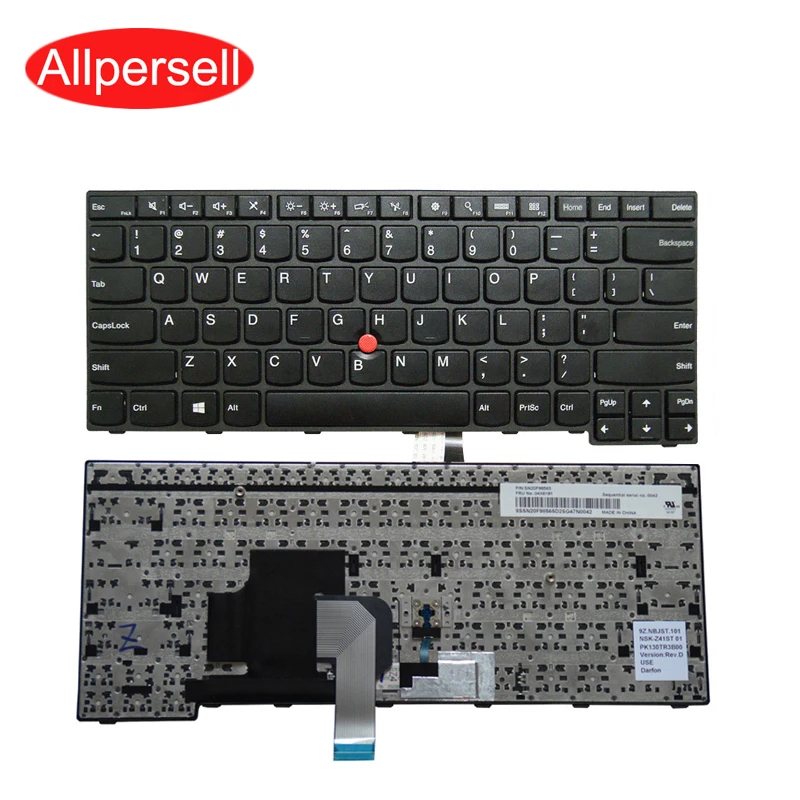 Laptop keyboard for Lenovo E460 E465 E450 E455 E450C W450  brand new