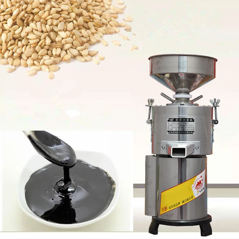 Home peanut butter making machine sesame paste milling machine