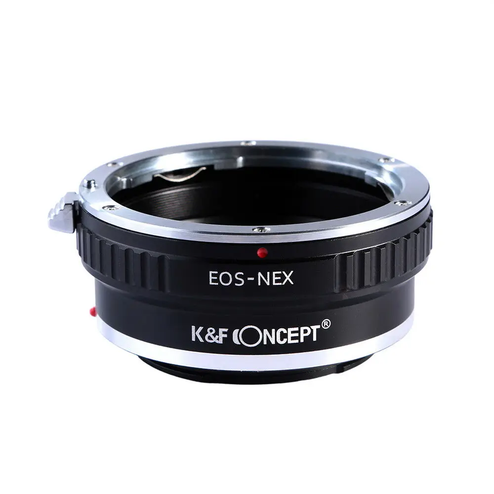 K&F Concept EOS-NEX Adapter for Canon EOS EF Mount Lens to Sony E Mount Camera NEX-7 6 5R A6500 A7II A7R A73 A9 Lens Adapter