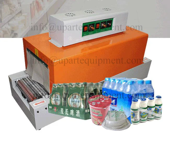 

Automatic Shrink Machine PVC Shrink Plastic Film Heat Shrink Sleeve Tube Machine For Product Pack