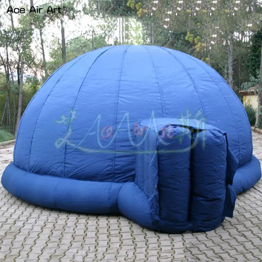 Portable Inflatable Planetarium Projection Dome Tent for School with Air Blower