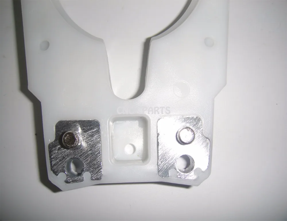 القياسية HSK63F أداة حامل المشبك الحديد + ABS لهب المطاط واقية ، HSK63F أداة حامل مخلب