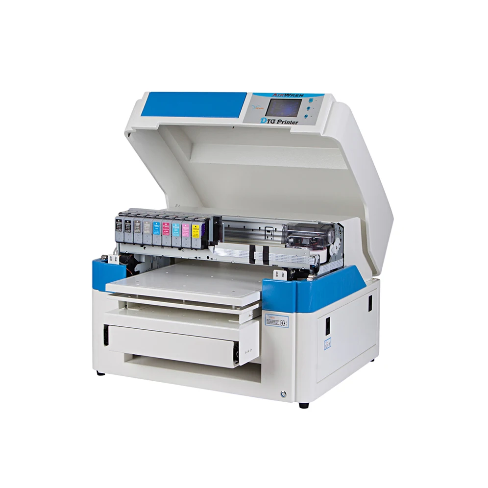 Digital Direct To Garment T-shirt Printer DTG Printer Black t-shirt printer A2 size for sale