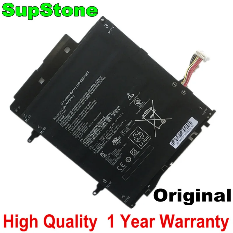 SupStone Original C22N1307 Laptop Battery For ASUS Transformer Book T300LA T300LA-BB31T Tablet C22N1307 laptop Akku free shippin