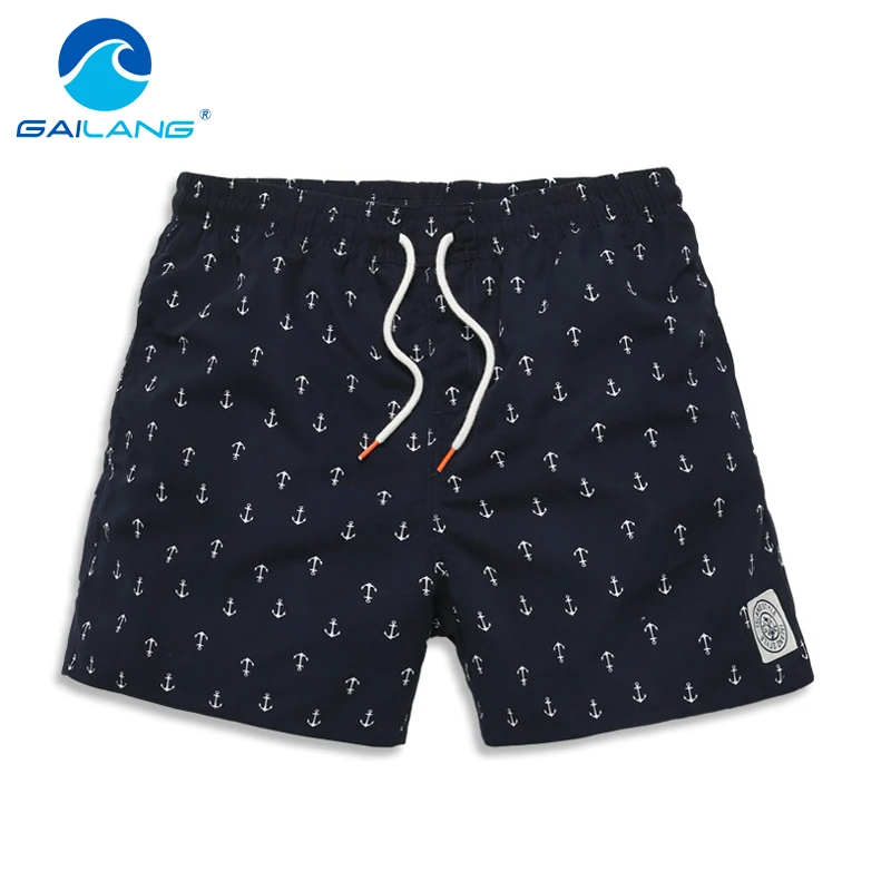 Gailang Merk Mannen Strand Shorts Board Trunks Shorts Casual Sneldrogende Mannelijke Badmode Badpakken Bermuda Casual Actieve Joggingbroek