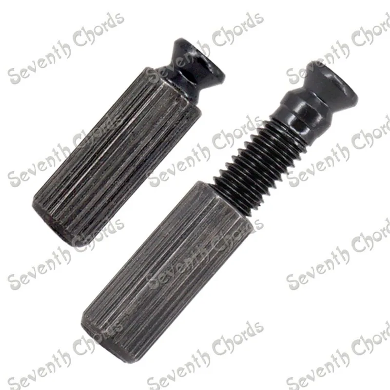 2Pcs Outer Diameter 8mm Small Type Tremolo Bridge Studs & Anchors for Electric Guitar Accessories parts Black Musical Instrument