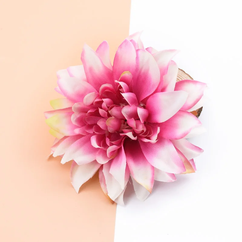 10 Stück 10CM Künstliche Pflanzen Blumen Großhandel Seiden-Gerbera Festliche Dekoration für Zuhause Hochzeit DIY Kranz Künstliche Staubblätter Brosche – Detail 10