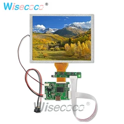 8-zoll LCD TFT LCD 800x600 hohe auflösung HDMI VGA AV LVDS mit control fahrer bord