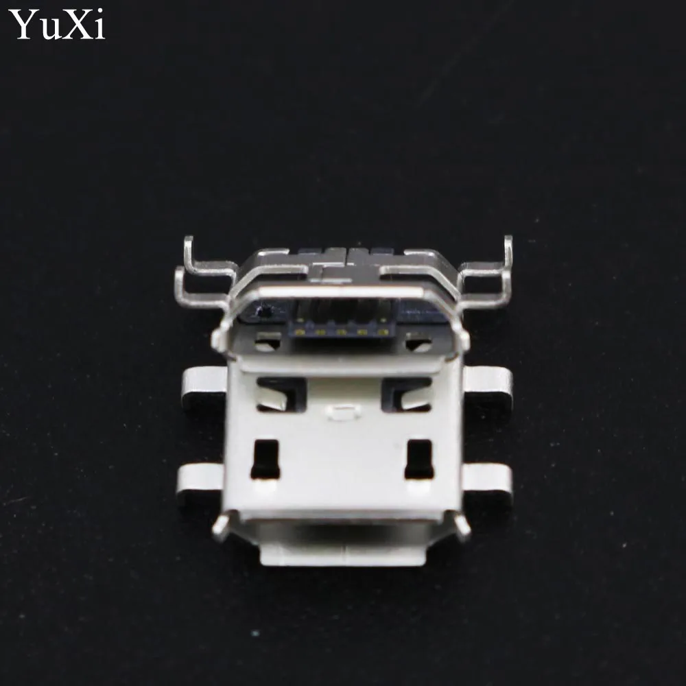 YuXi 100pcs/lot Micro USB Connector DC Jack Socket charging Port power plug 7pin for Prestigio Multipad 2 Ultra Duo 8.0 Tablet