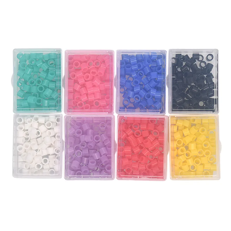 100pcs/box Dental Code Rings Standard Color Recognition Colorful Rings Soft Silicone Fit All hand instruments Dentist materials