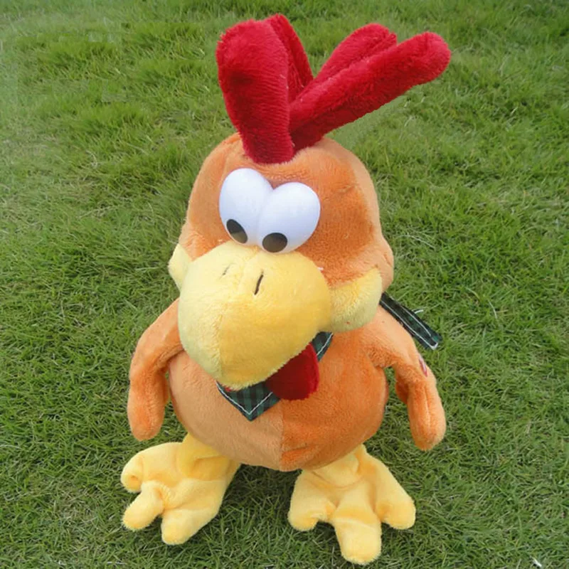 

Electric Plush Toys Fun Crazy Singing and dancing Rooster Plush Toys Gifts for Pets and Children