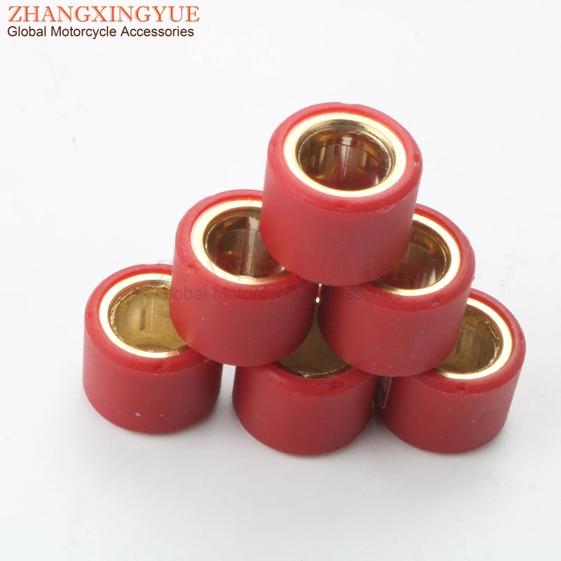 High Performance Variator Weights Round 15x12mm 4.5gram 6.5G set for MBK Booster Spirit Eu2 Road Evolis Fizz 50cc