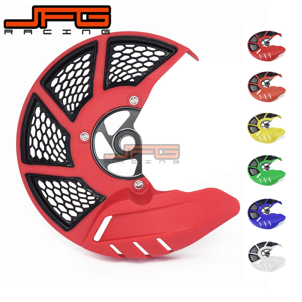 Front Brake Disc Rotor Guard Cover Protector For HONDA CR125R CR250R 04-07 CRF250R CRF450R 04-22 CRF250X CRF450X 04-17 CRF250RX