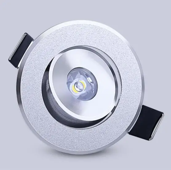 Indoor Mini ceiling LED spot light lamp 1W mini outdoor 110V 220V LED downlight