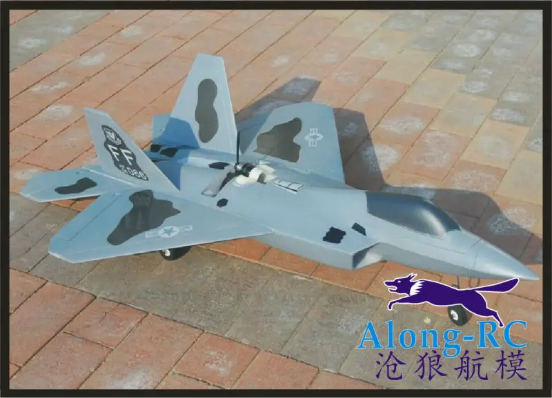 F22 Power System Mutual Conversion Version 720mm Wingspan F-22 Raptor 64mm EDF Plane or Pusher EPO RC Plane Aircraft RC Model