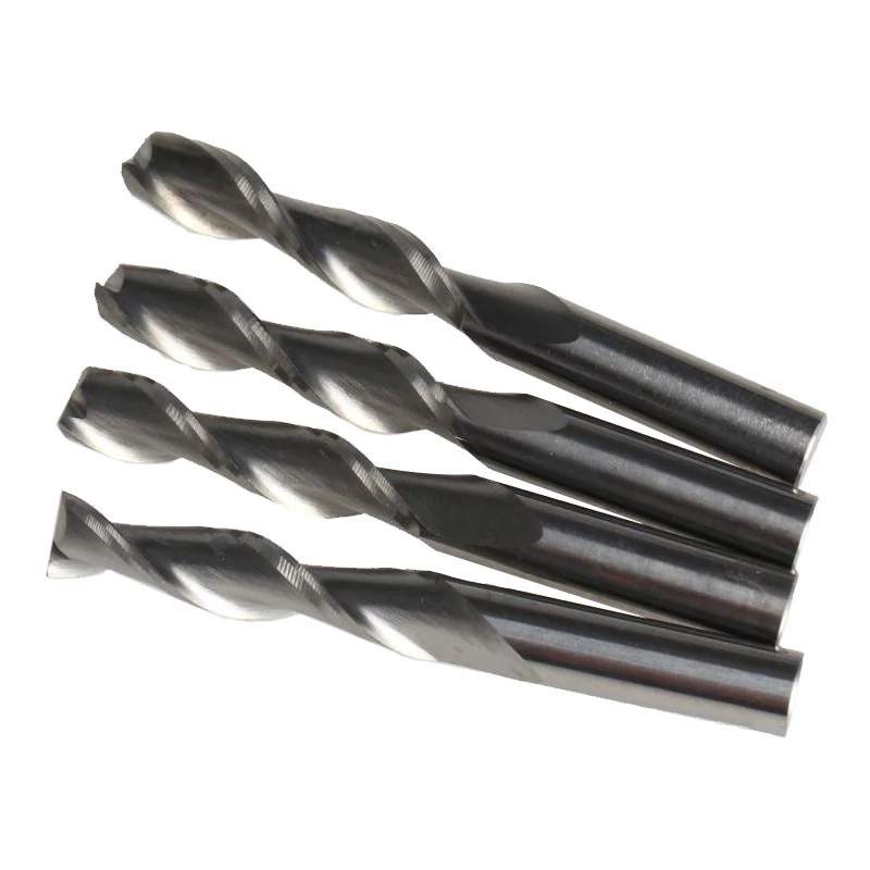 3pcs Shank 6mm x32mm Two Flutes Carbide CNC Millinging Tool,Spiral Milling Cutter,Wooden Cutters, in CNC Tools Kit