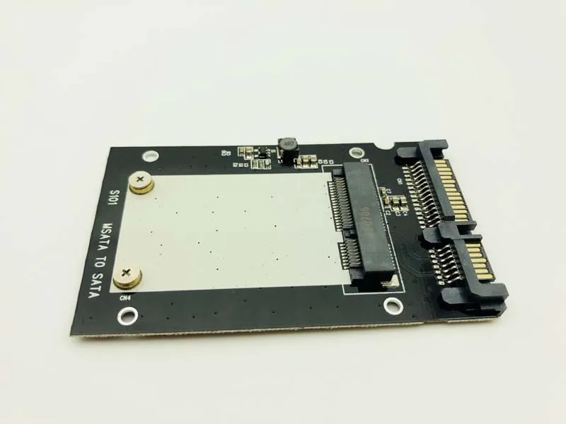 새로운 소형 보드 50mm mSATA SSD 2.5 "SATA 드라이브 변환기 어댑터 msata 어댑터, Windows2000/XP/7/8/10, Vista Linux Mac 용