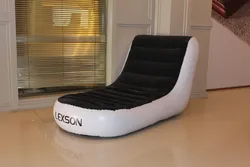 flocking inflatable sofa adult air sofa bed indoors lazy inflatable loungers outdoor furniture