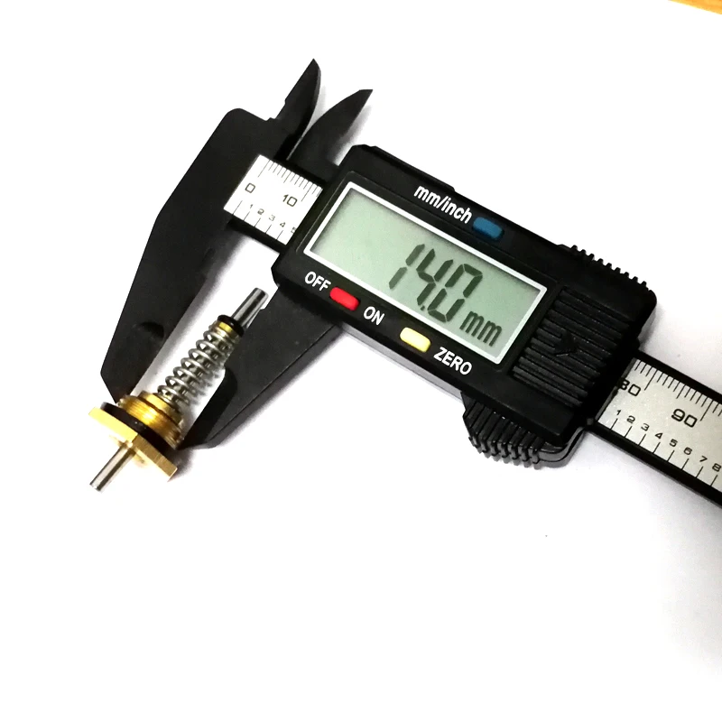 2 قطعة OD 14 مللي متر كشتبان الغاز جهاز استشعار مياه الغلاية صمام ل LPG سخان مياه الربط صمام 14*48.5*3 مللي متر