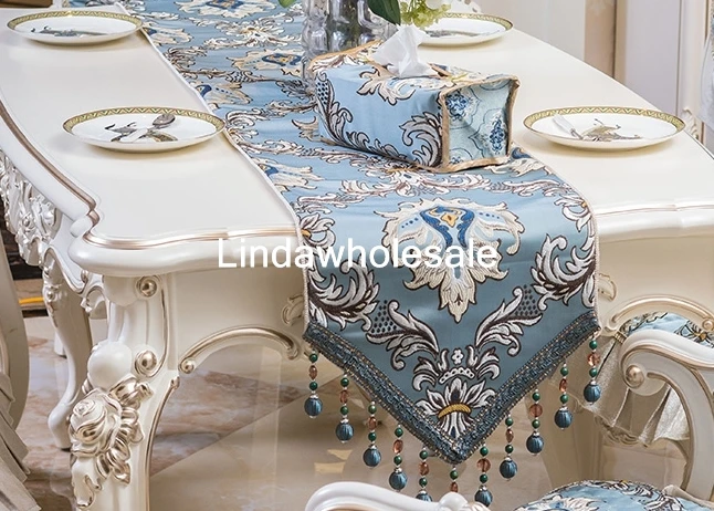 High-grade European table runners,European luxury table flag,tablecloth flag