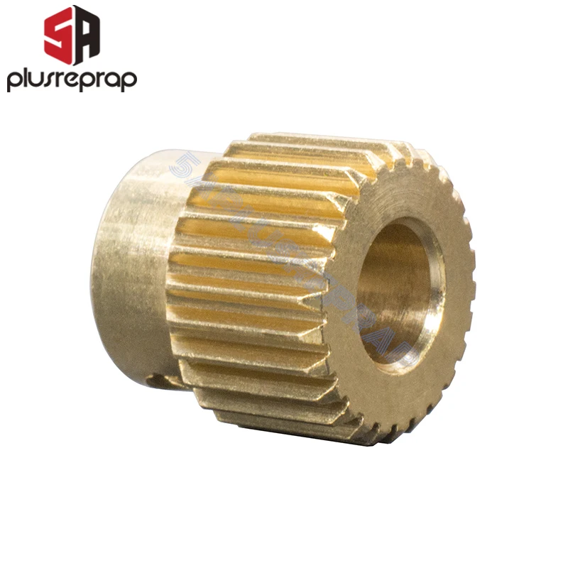 Mk7 MK8 CR10 Extrusion Gear 26/40/50 Tooth Teeth Brass or Stainless Steel Drive Gear Feeding Gear Wheel for 3D Printer Extruder