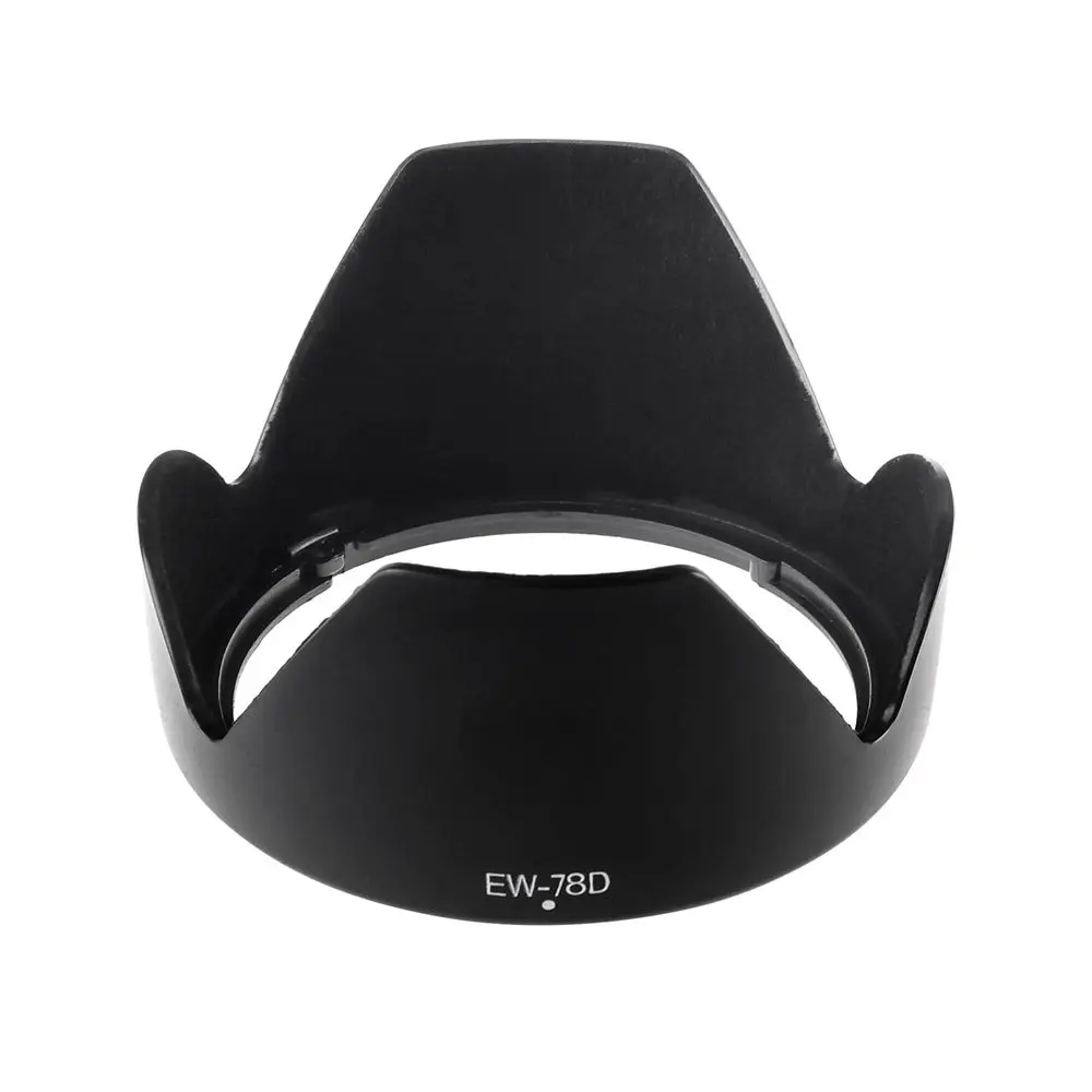 Petal Shape EW78D EW-78D Lens Hood for Canon 550D 60D 500D 50D 7D Camera 18-200 28-200mm Lens