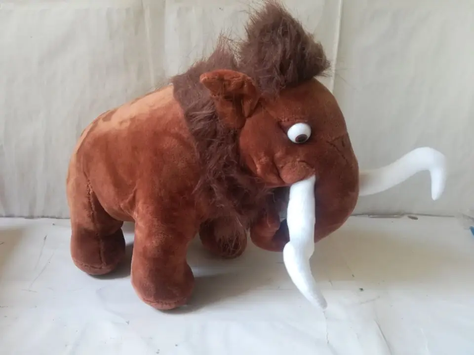 large 30cm cartoon mammoth Manny elephant plush toy soft doll birthday gift b1788