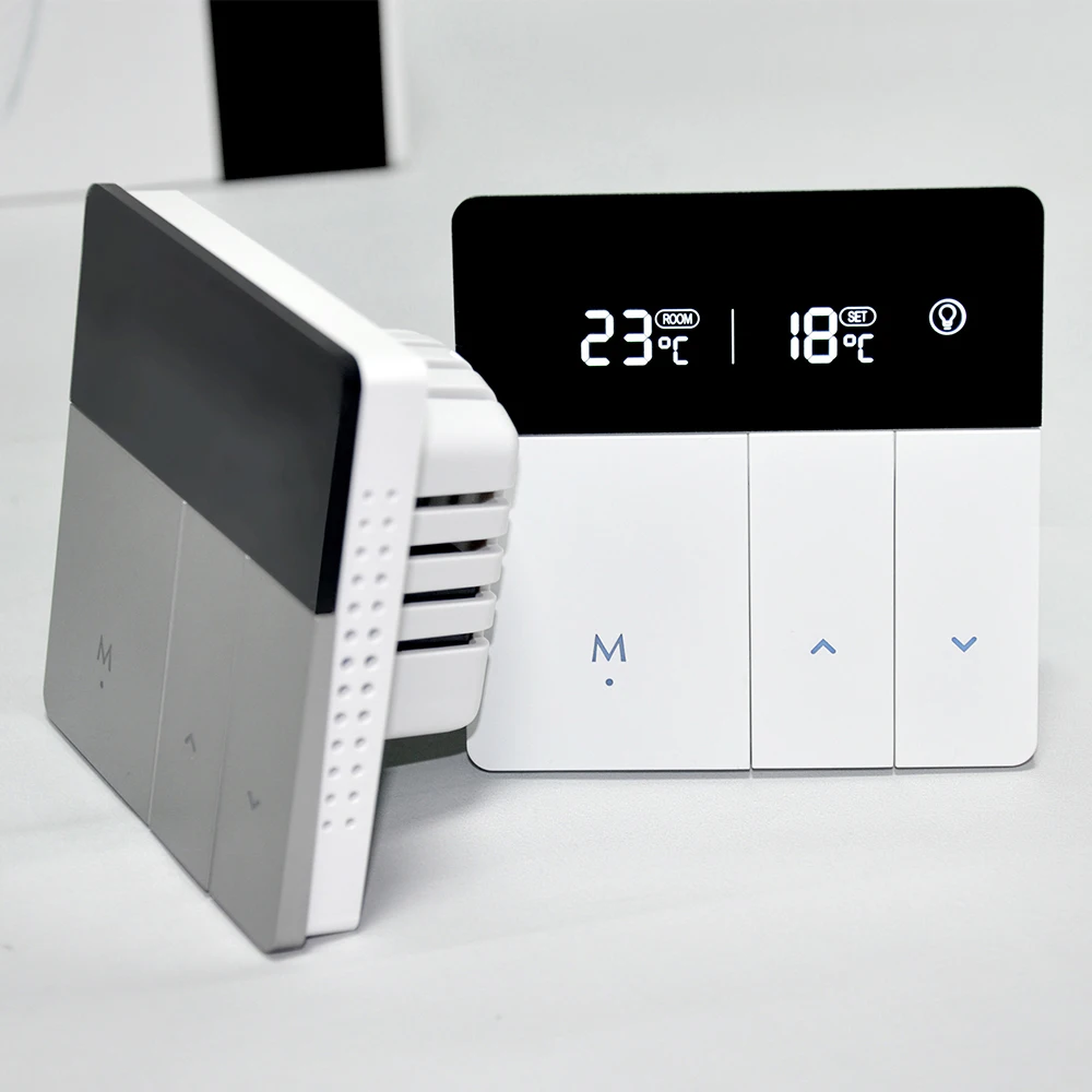 Imagem -02 - Zemismart-termostato Térmico para Piso Térmico Tuya Wi-fi Funciona com Alexa Google Home Controle de Temperatura Aquecimento Inteligente