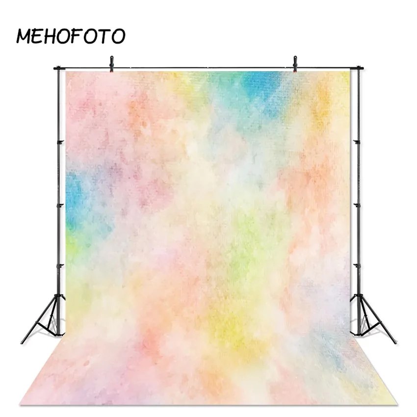 

Watercolor Abstract Photography Backdrops Colorful Party Backdrop Baby Portrait Photo Studio Photobooth Background