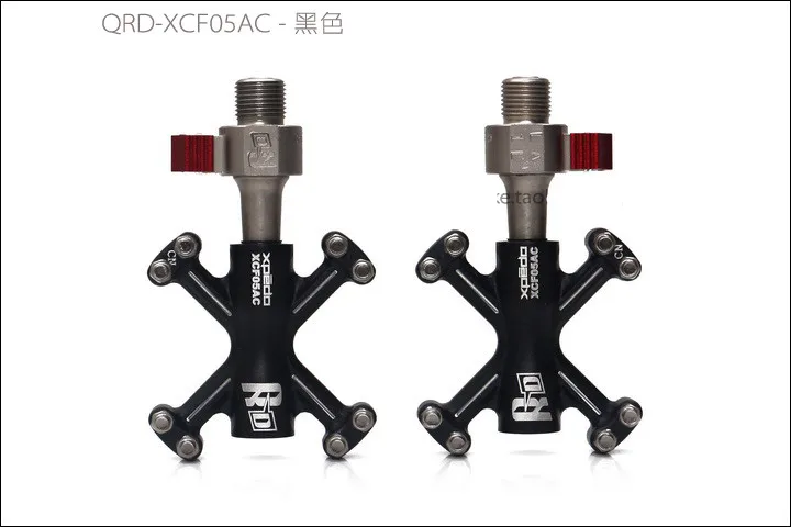 WELLGO  QRD-XCF05AC/XCF05A pedal road bicycle Mountain bike pedal  Aluminum alloy Anti-skid pedal chromium molybdenum steel axis