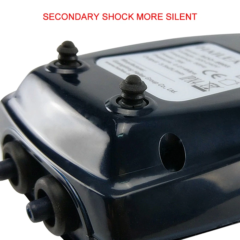 Hailea pompa powietrza akwarium pompa tlenu 2W 2.5W 3W 4W 1/2 wyloty akcesoria do akwarium sprężarka powietrza 220V US UK AU ue wtyczka — zdjęcie 5