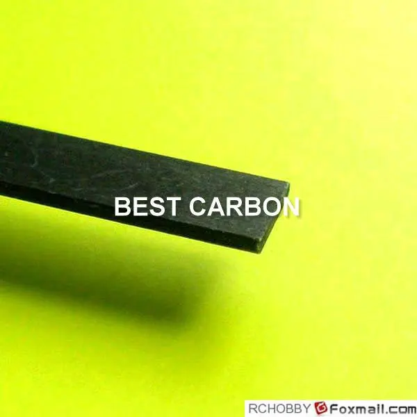 

5 pcs of 0.8mm x 25.4mm x 1000mm Carbon Fiber Strip