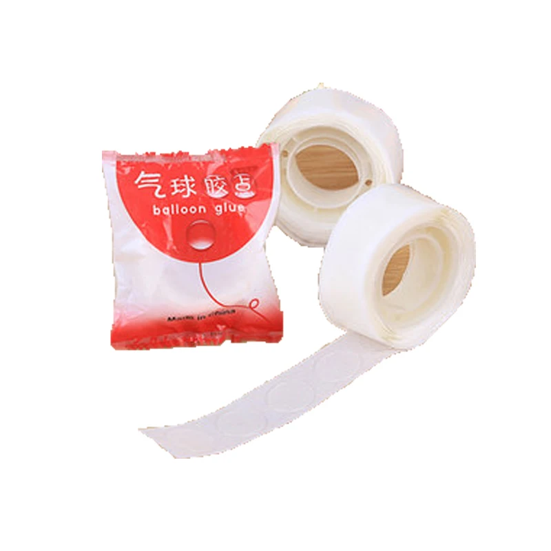 100 Points Balloon Glue Dot Attachment Attach Balloons Adhesives Sticker Wedding Birthday Party DIY Balloon decoration