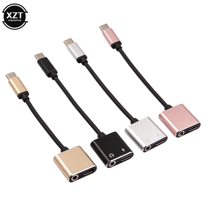 Hot USB Type C To 3.5mm aux Adapter Charging type c 3.5 jack Converter For Huawei P20 Xiaomi 6 8