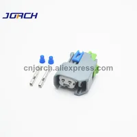 Conector de inyector rápido para coche, enchufe de 2 pines, EV6, hembra, línea de combustible, para Delphi 15419715, 15423278, 15423276, 10 juegos