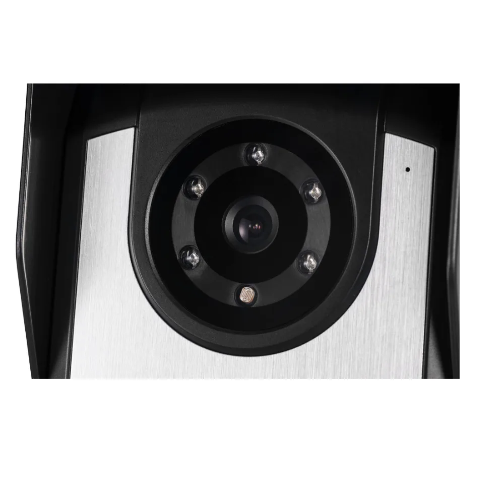 SYSD Bank Intercom 7 '' Monitor colorido com fio Kit de sistema de telefone de porta de vídeo com câmera IR à prova d'água