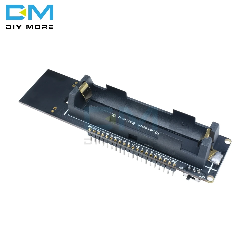 ESP32 ESP-32 ESP8266 0.96 Inch OLED Display 18650 Lithium Battery WiFi Bluetooth Shield Development Board CP2102 Module