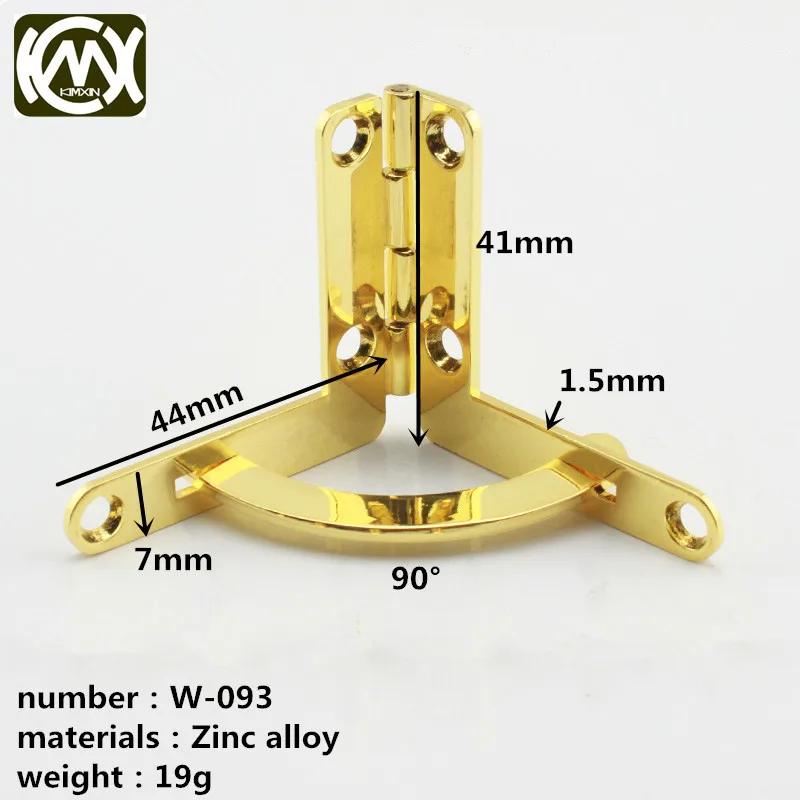 41mm*44mm 10pc High-grade Furniture zinc alloy hinges Jewelry Box hinge  Wooden box hinge for cigar box Wooden box anklets W-093