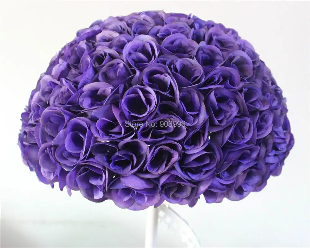 

40cm inner plastic kissing ball-flower ball with wedding decoration